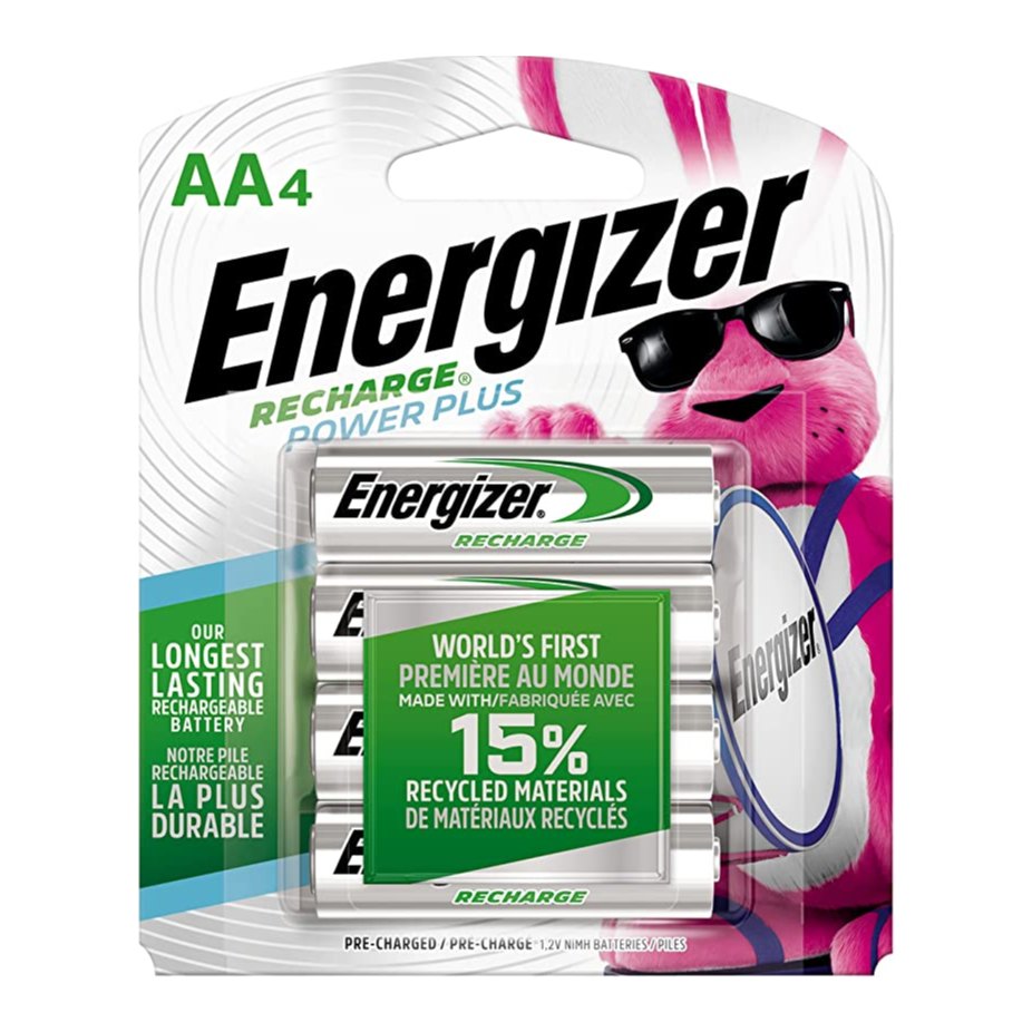 Pila Energizer Recargable AA C/ 4 pzs