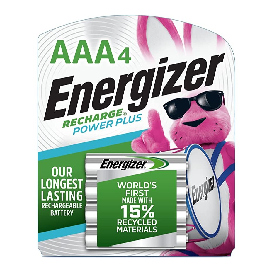 Pila Energizer Recargable AAA C/ 4 pzs