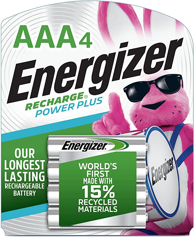 Pila Energizer Recargable AAA C/ 4 pzs