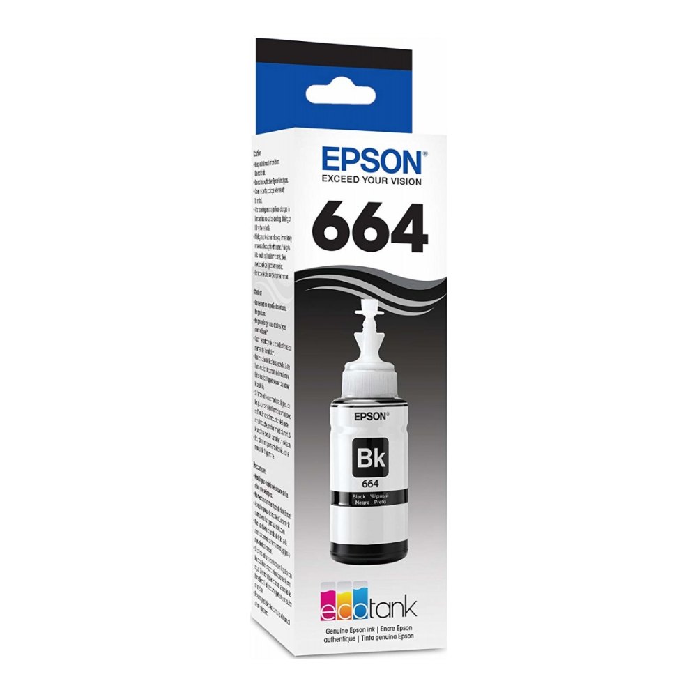 Tinta T664 Negro Epson
