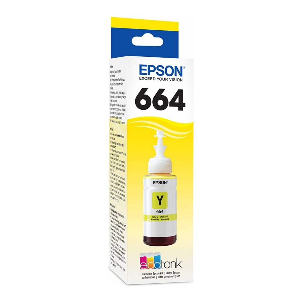Tinta T664 Amarillo Epson
