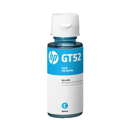 Botella Tinta HP GT52 Cian