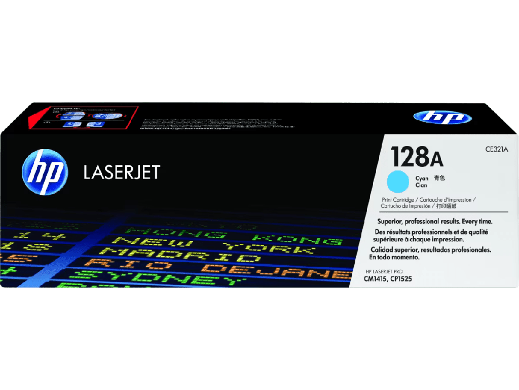 Toner HP 128A Cian