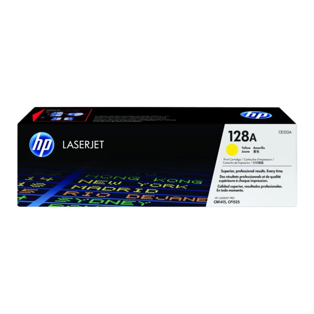 Toner HP 128A Amarillo