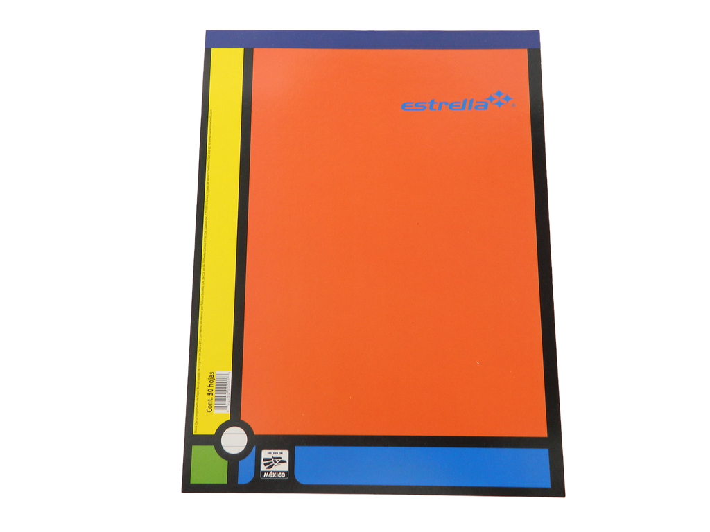 Block Rayado T/ Carta C/ 50 hjs Estrella