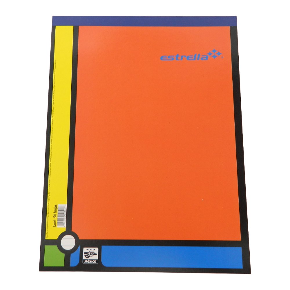 Block Rayado T/ Carta C/ 50 hjs Estrella