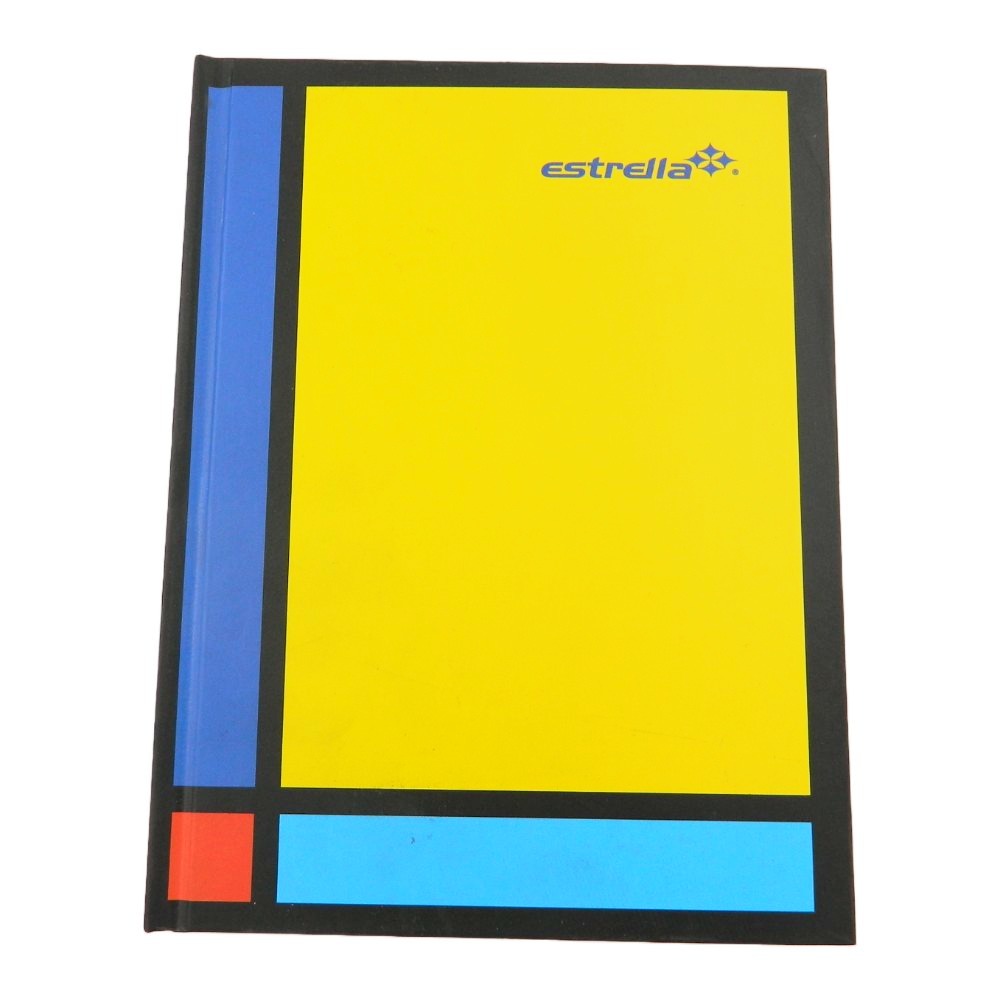 Libreta 1/4 Pasta Dura F/ Francesa Cuadro 7 C/ 96 hjs Estrella