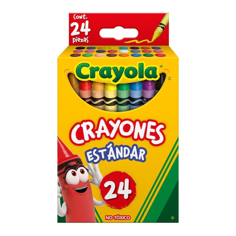 Crayones Estandar C/ 24 pzs Crayola