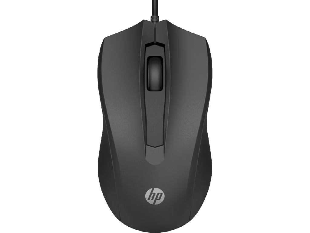 Mouse Alambrico Usb Negro 100 HP