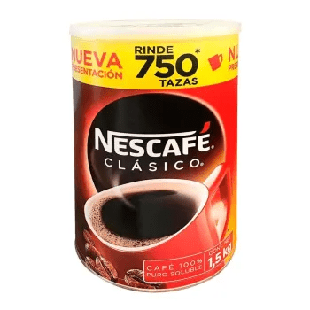 Café Soluble Nescafe Clasico 1.5 Kgs