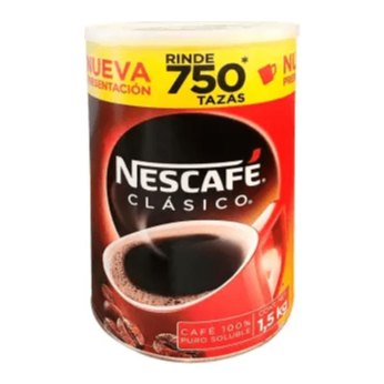 Café Soluble Nescafe Clasico 1.5 Kgs