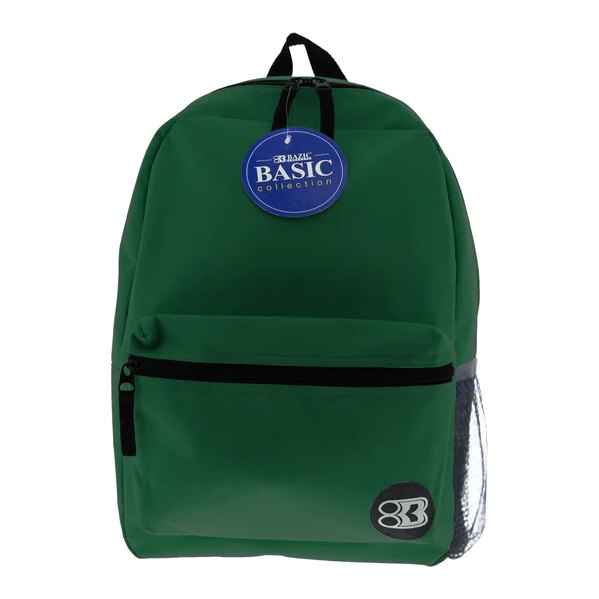 Mochila Basica 16" Verde Bazic