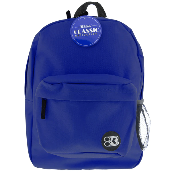 Mochila Clasica 17" Azul Bazic