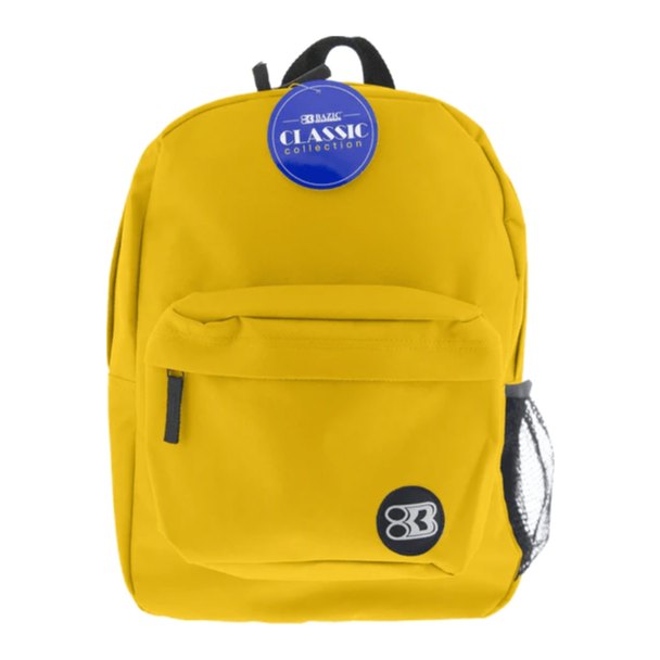 Mochila Clasica 17" Mostaza Bazic