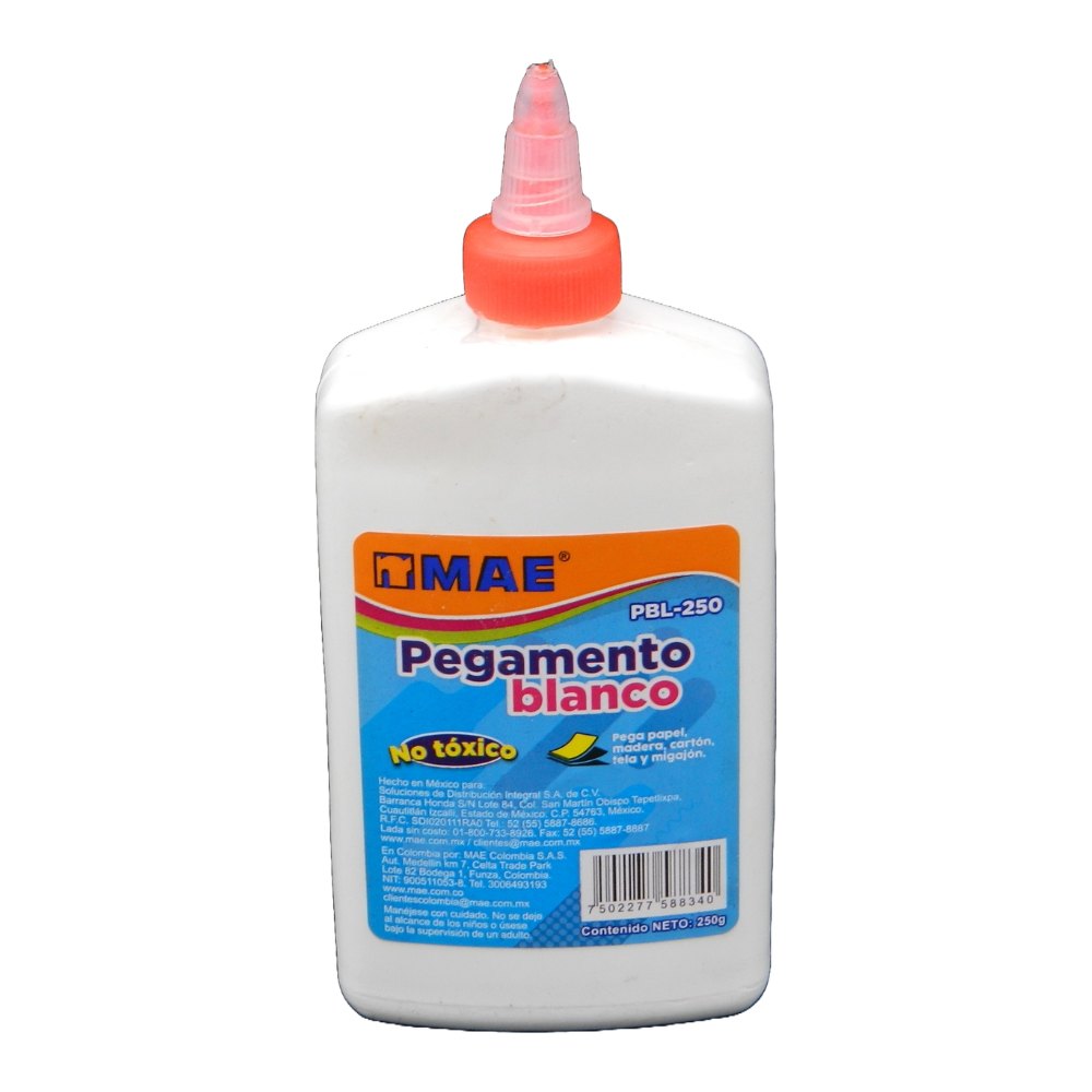 Pegamento Blanco 250 grs Mae