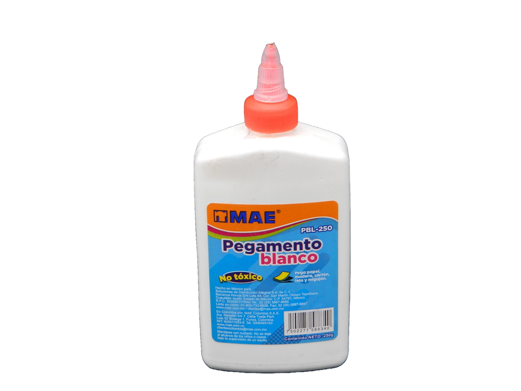 Pegamento Blanco 250 grs Mae