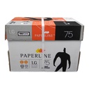 Papel Bond Paperline T/ Oficio Americano Legal 97% Blancura 75 grs C/ 2,500 hjs