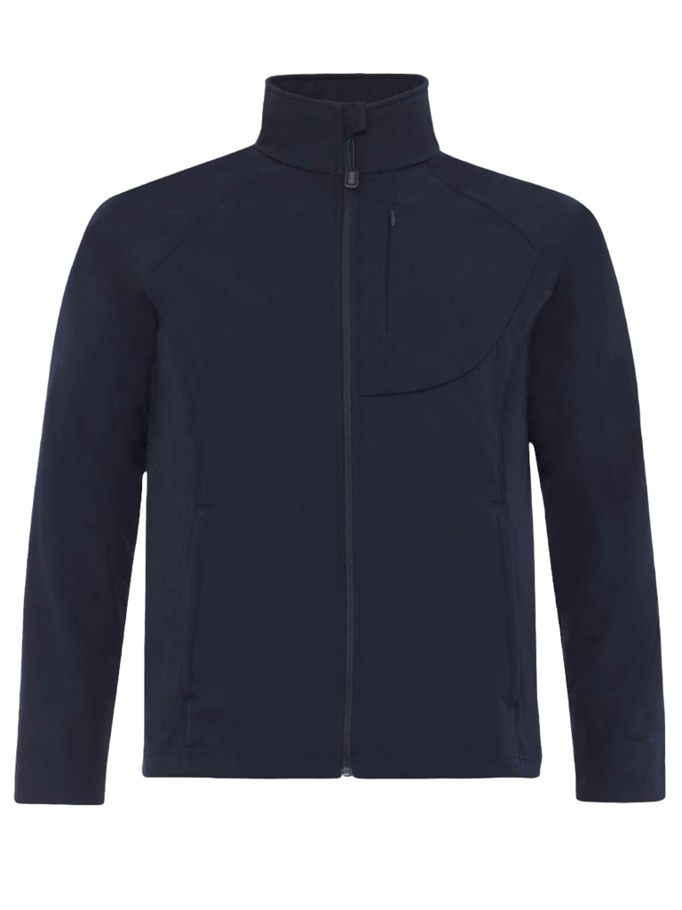 Chamarra Caballero Bolivia 92% Poliester Azul Marino Chica Lazzar