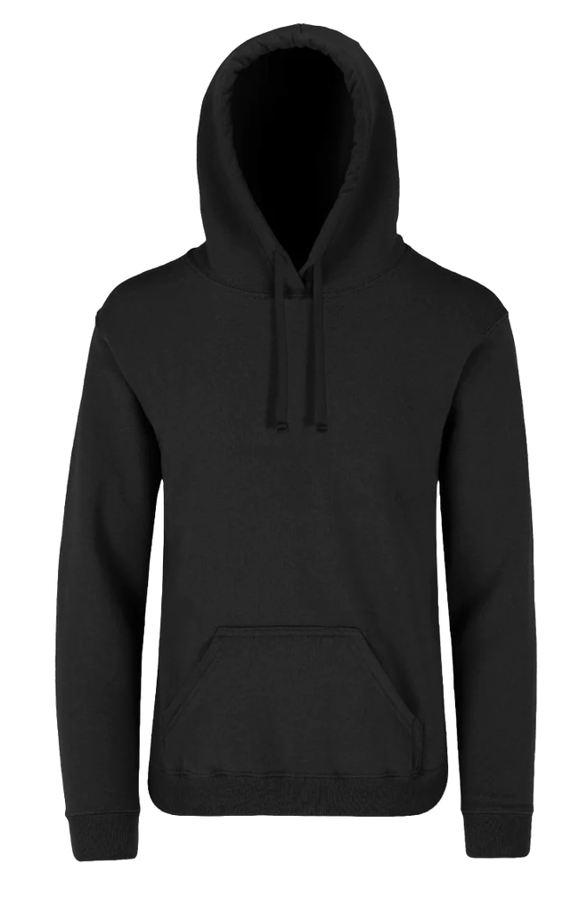 Sudadera C/ Capucha y Cangurera 50% Algodón 50% Poliester Negro Grande Yazbek