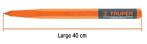 Cuña Hexagonal P/ Concreto Largo 40 cms Seccion 1" 13056 Truper