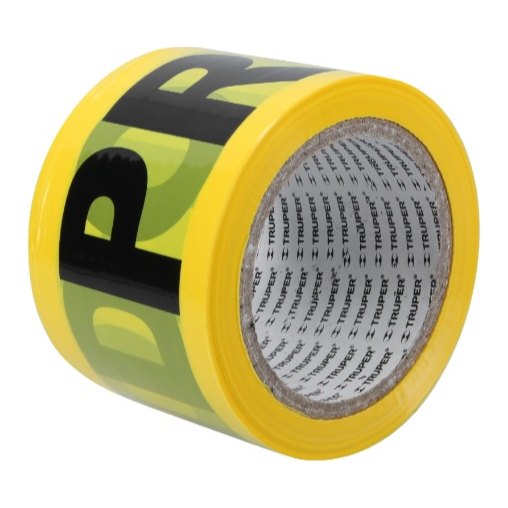Cinta Delimitadora 3" Prohibido 100 mts 13995 Truper
