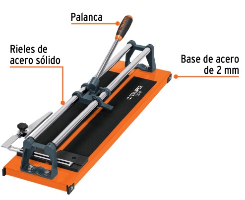 Cortador de Azulejo 51 cms Hasta 1.2 cms Espesor 16780 Truper