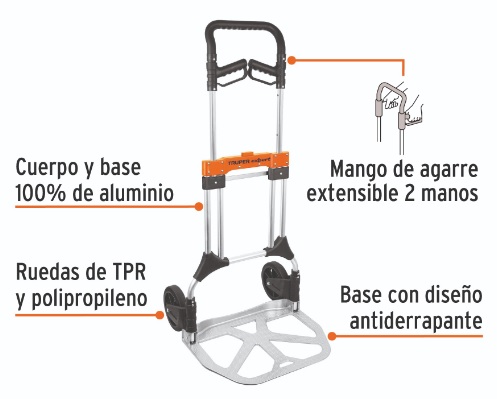 Diablo Plegable 200 Kgs 14090 Truper