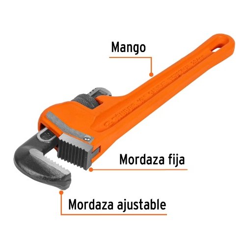 Llave Stilson Industrial 10" 15836 Truper