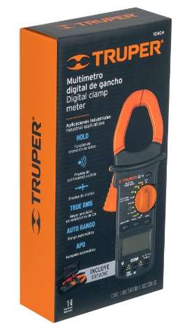 Multimetro Digital Profesional Gancho 10404 Truper