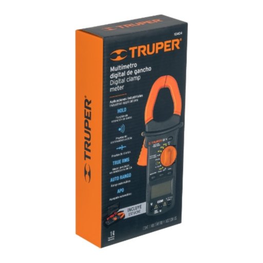Multimetro Digital Profesional Gancho 10404 Truper