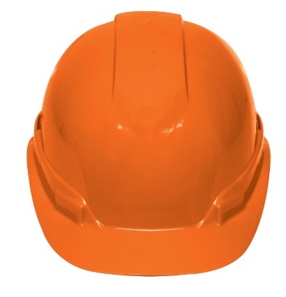 Casco Seguridad Matraca Clase E Naranja 14292 Truper