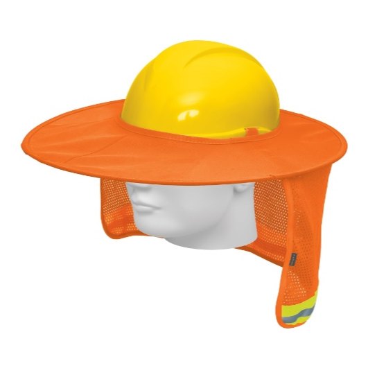 Protector Solar P/ Casco C/ Reflejante Naranja 100353 Truper
