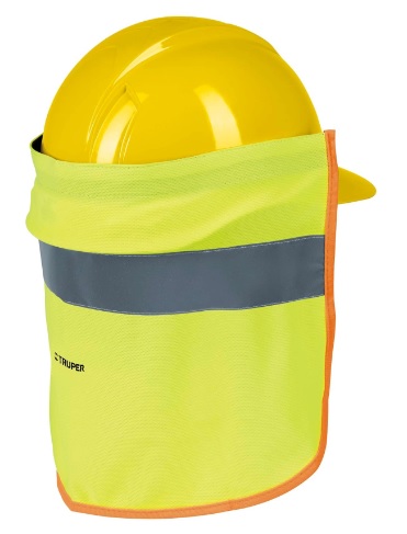 Cubrenucas P/ Casco C/ Reflejante Verde 13165 Truper