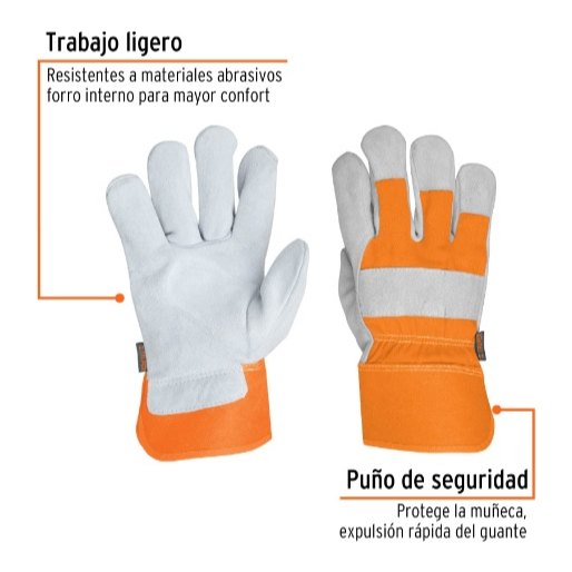 Guante Carnaza y Loneta 14245 Truper