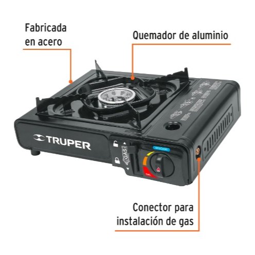 Estufilla Portatil Encendido Electrico P/ Lata 1/4 15005 Truper