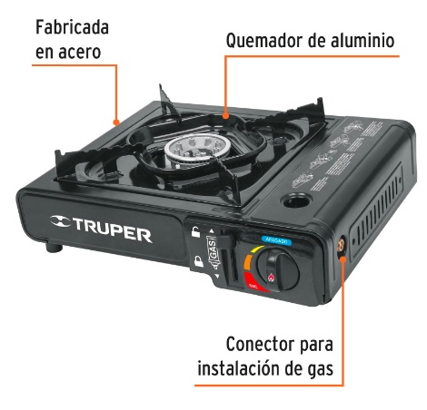 Estufilla Portatil Encendido Electrico P/ Lata 1/4 15005 Truper