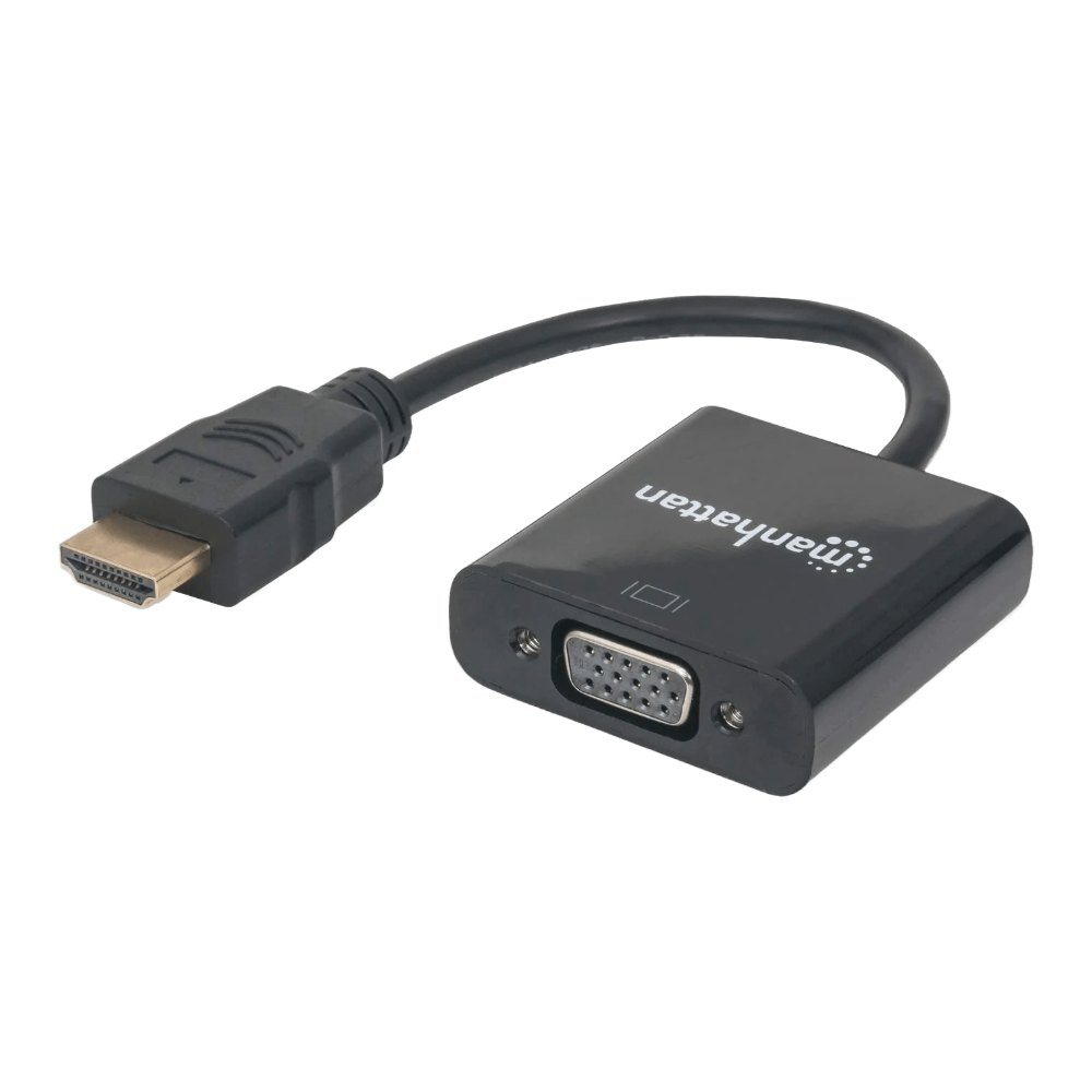 Convertidor HDMI a VGA / Micro-Usb Manhattan