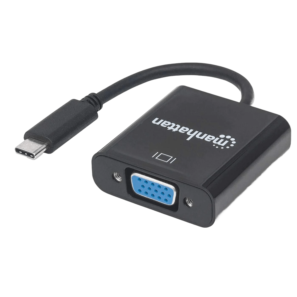 Convertidor Usb C a VGA Manhattan