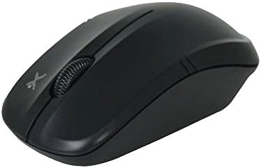 Mouse Inalambrico Negro 3 Botones Perfect Choice