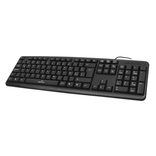 Teclado Alambrico Qwerty Usb Negro Perfect Choice