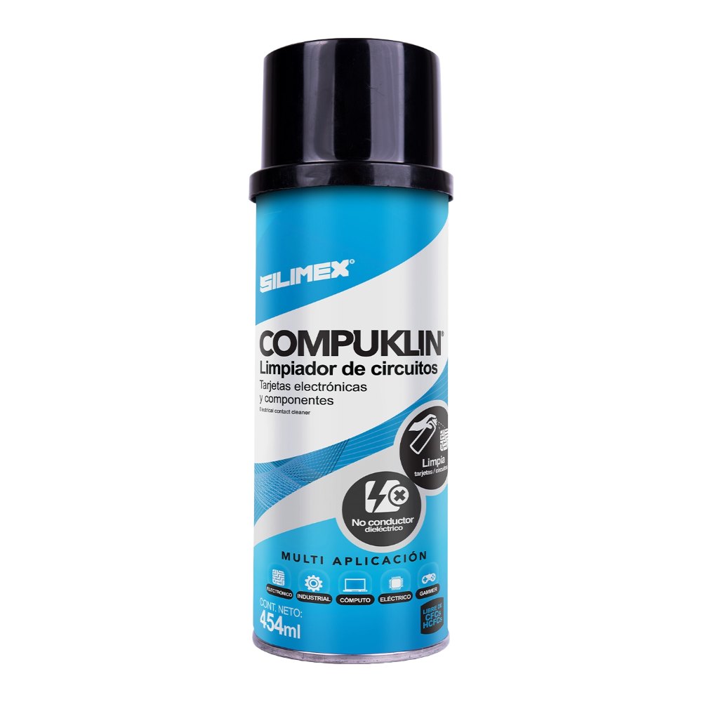 Spray Limpiador Circuitos 454 ml Silimex