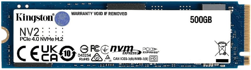 Disco Duro SSD Nv2 Nvme M.2 500 Gb Kingston