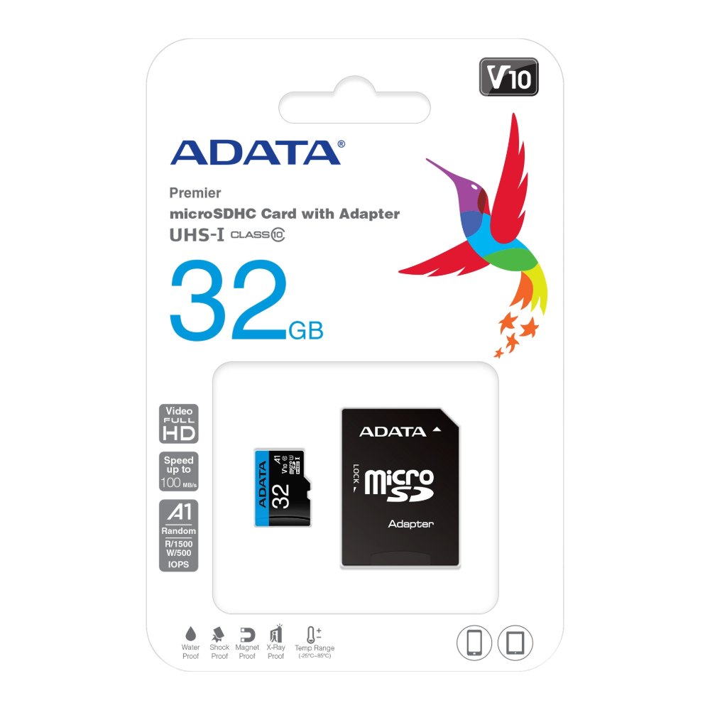 Memoria Micro SD UHS-I Clase 10 32 Gb Adata