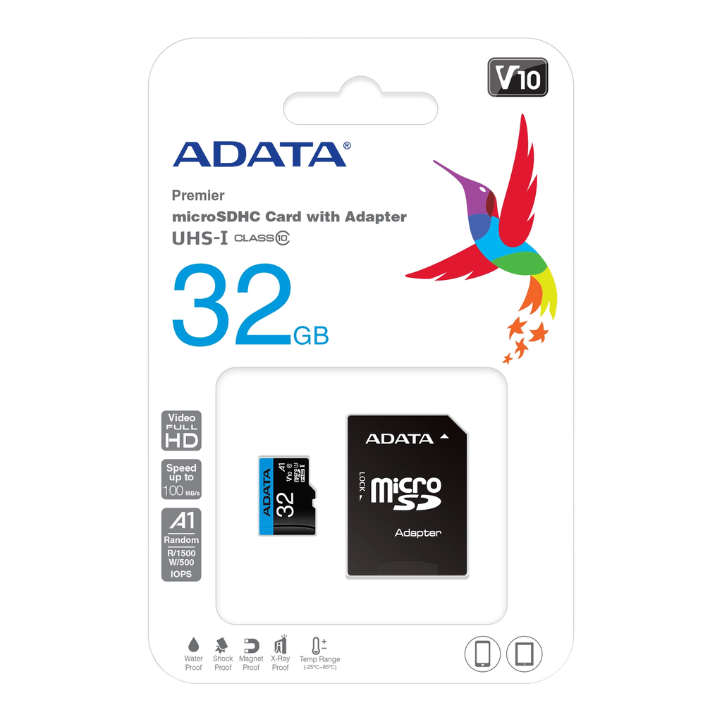 Memoria Micro SD UHS-I Clase 10 32 Gb Adata
