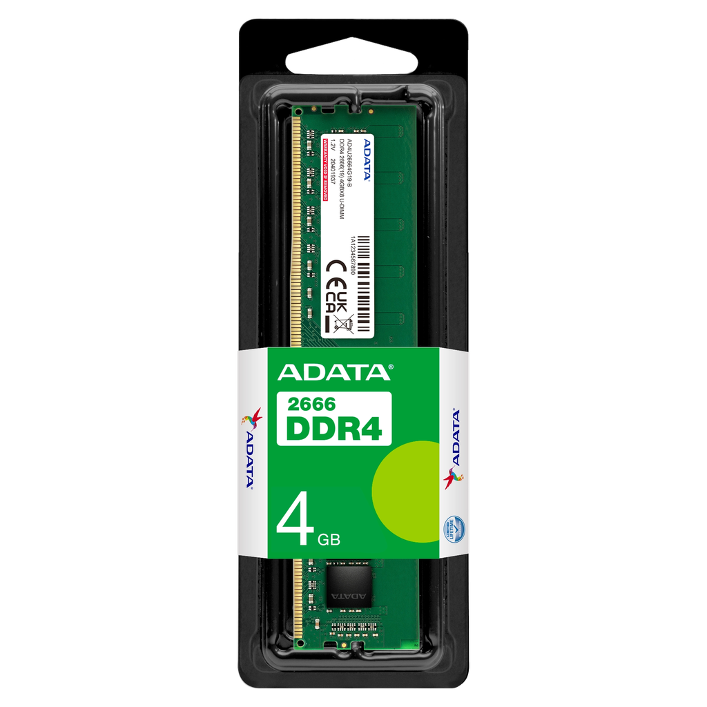 Memoria Ram 4 GB DDR4 2666 MHz UDIMM Adata