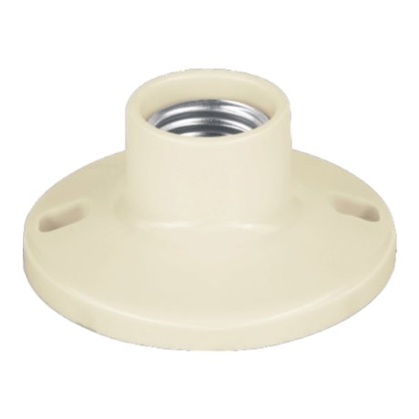 Roseta Portalamparas Baquelita 3.5" 9 cms 46519 Truper