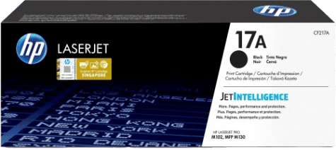 Toner HP 17A Negro