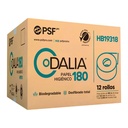 Papel Higienico Jumbo Jr 180 mts C/ 12 pzs 180 Dalia