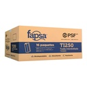 Toalla Interdoblada Blanca HS C/ 250 pzs C/ 16 pzs TI250 Fapsa