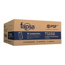Toalla Interdoblada Blanca HS C/ 250 pzs C/ 16 pzs TI250 Fapsa